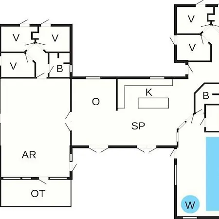 Ferienhaus 5 Star In Glesborg